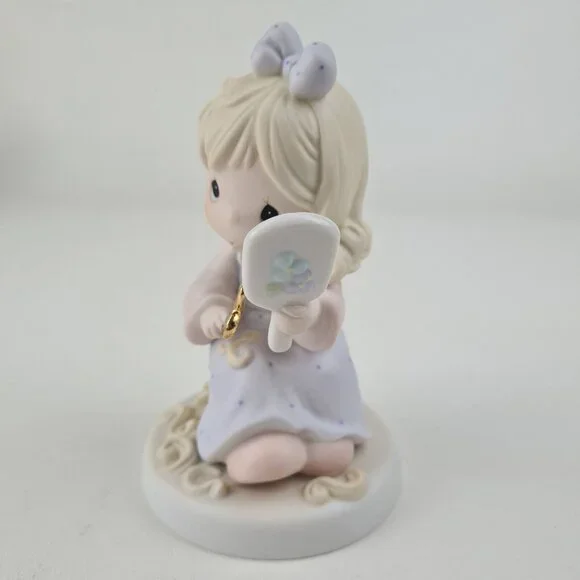 Precious Moments We All Have Our Bad Hair Days 261157 Porcelain Figure - Picture 2 of 7